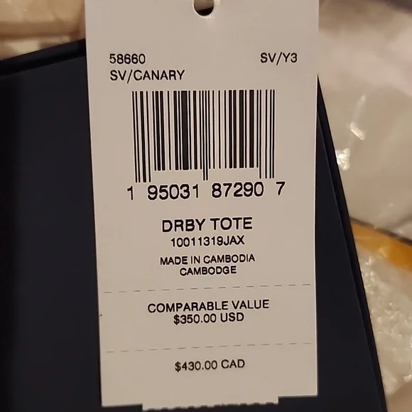 Coach Derby Tote - Canary yellow - Picture 10 of 10